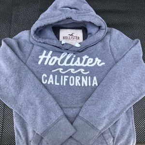 2 Hollister Sweatshirts (gray & red/rust)